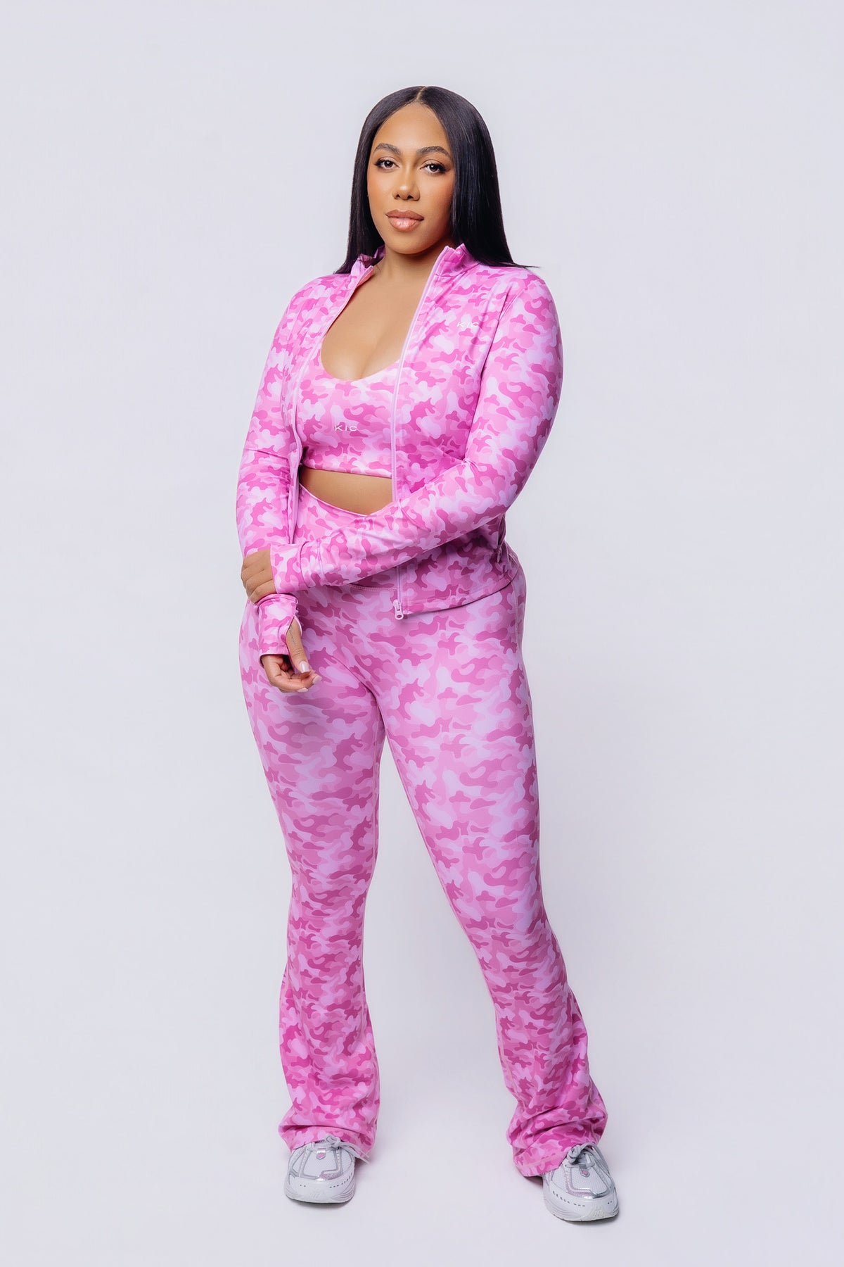 Canyon Flare Leggings - Blush