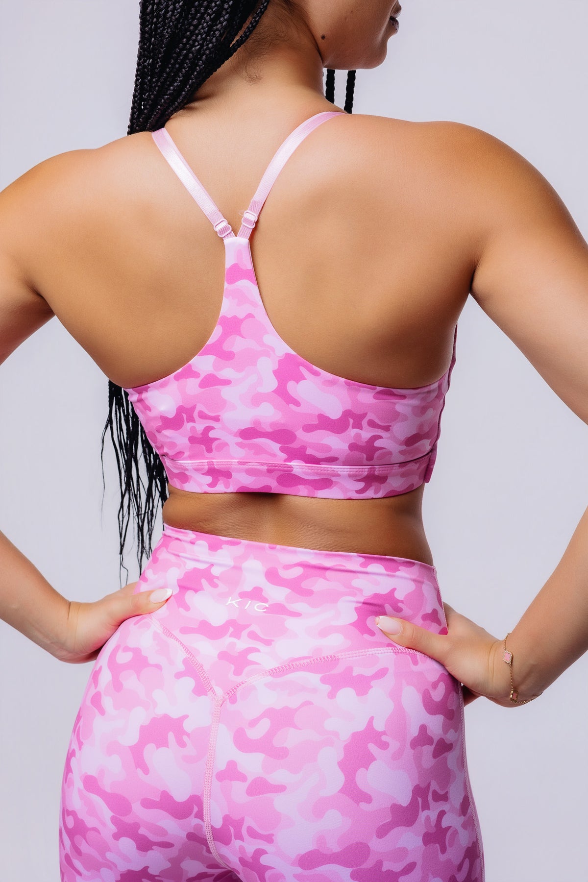Canyon Y-Back Bra - Blush