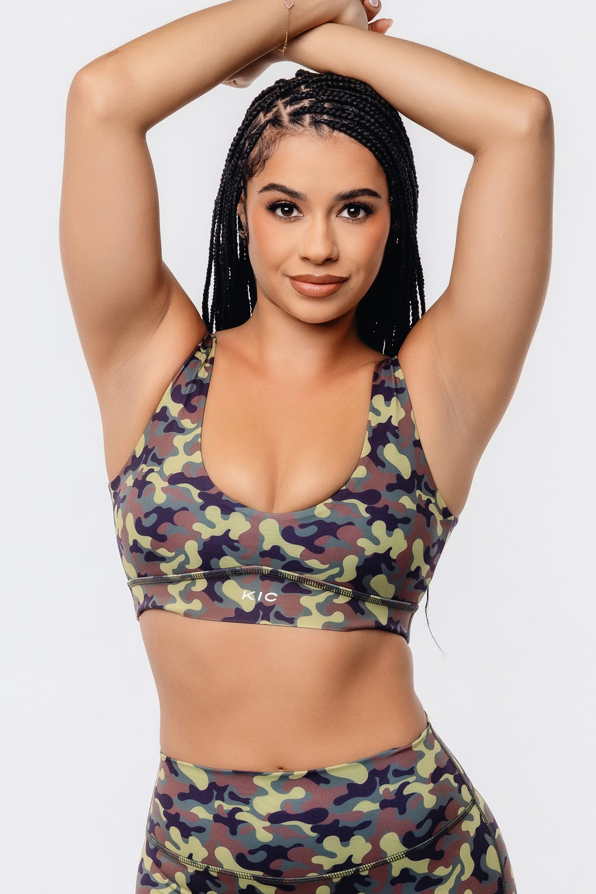 Trail Scoop Bra - Sage