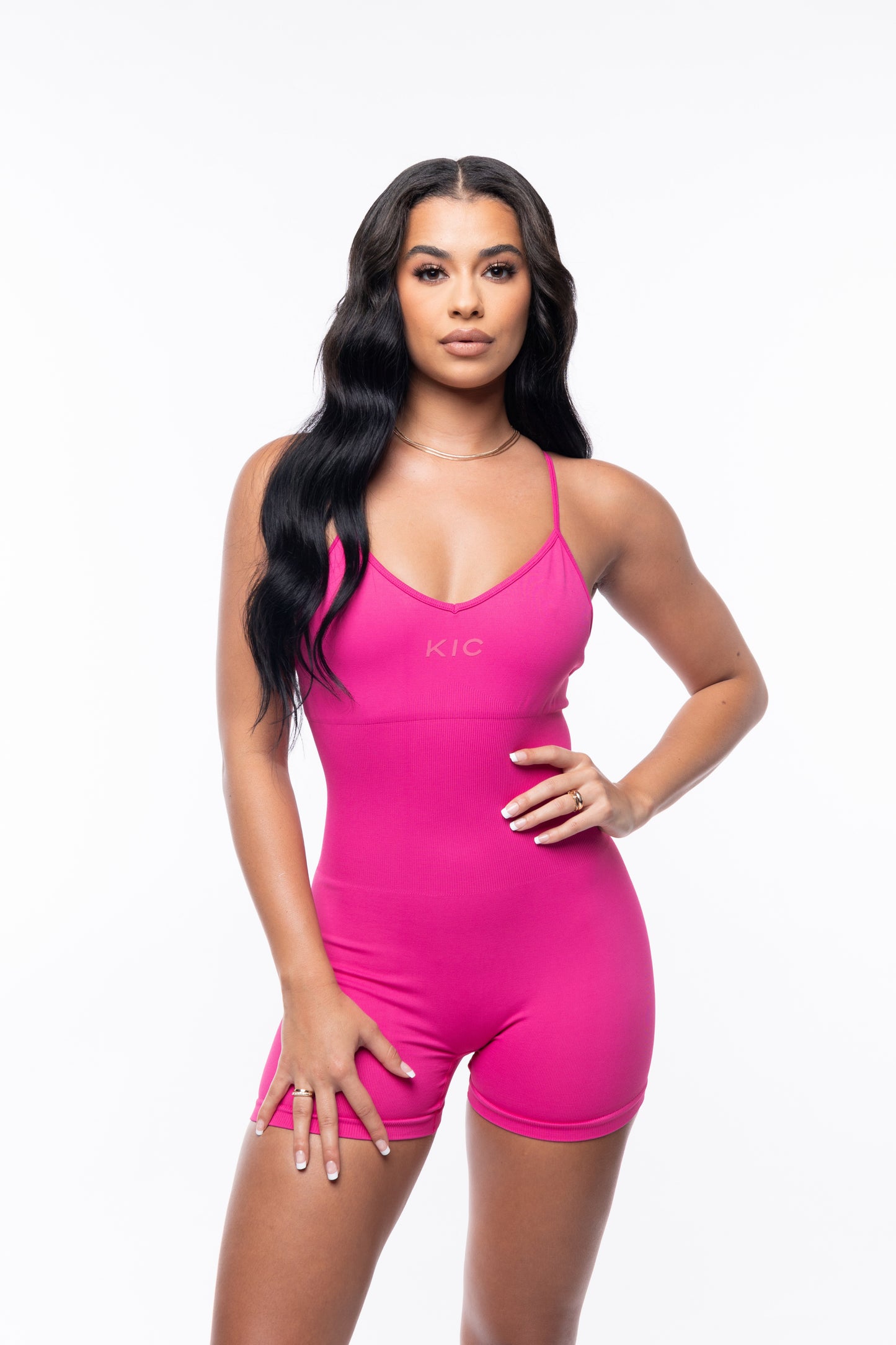 MAGENTA ROMPER