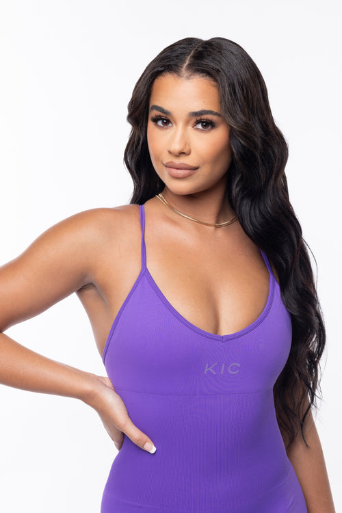 Load image 1 in gallery view. VIOLET ROMPER