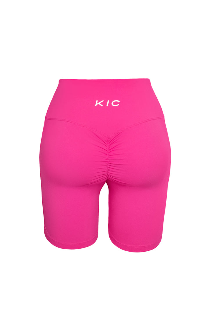 Pink Sunset Bike Shorts