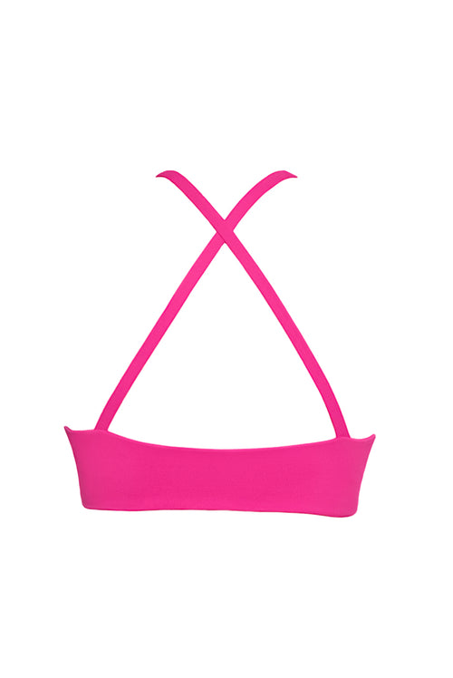 Load image 1 in gallery view. Pink Sunset Bra Top