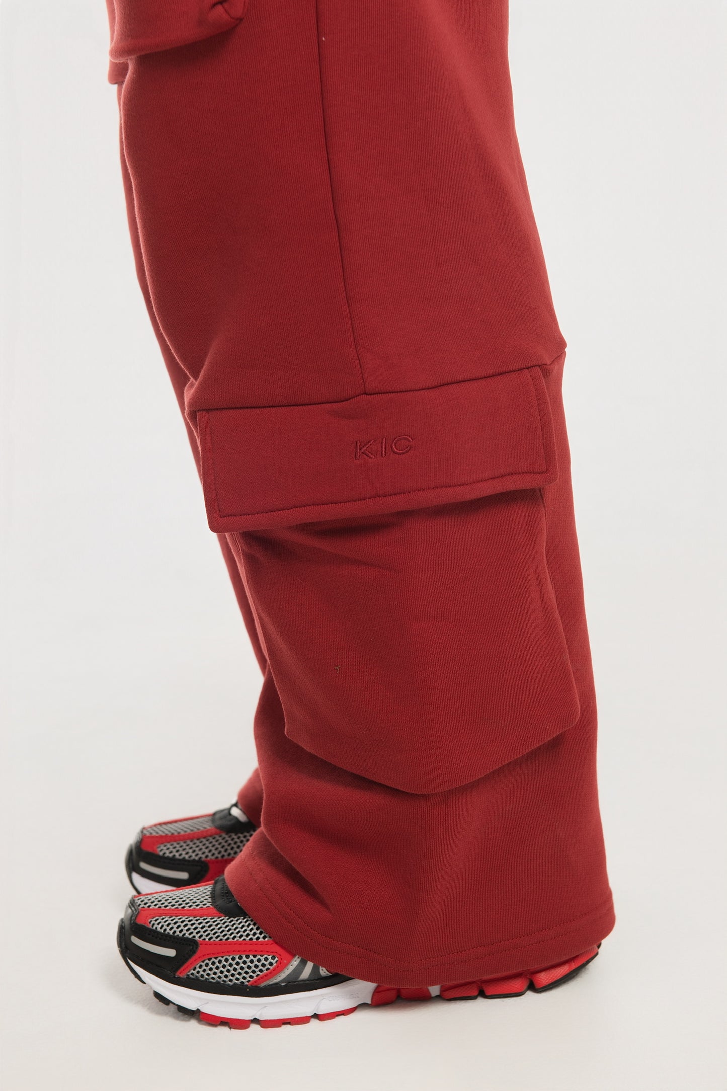 Utility Cargo Pant - Red