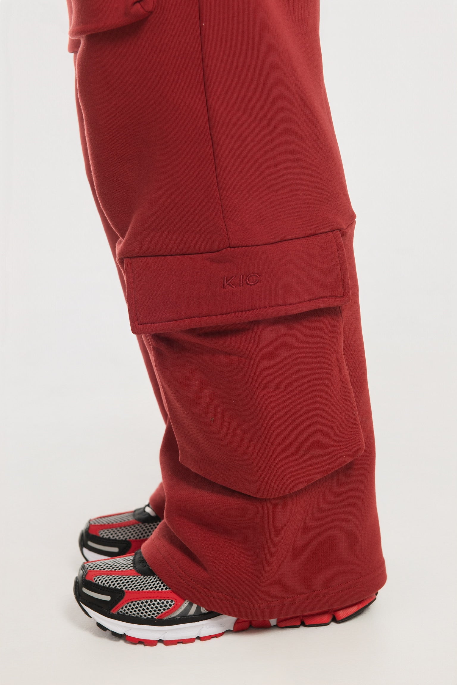 Utility Cargo Pant - Red