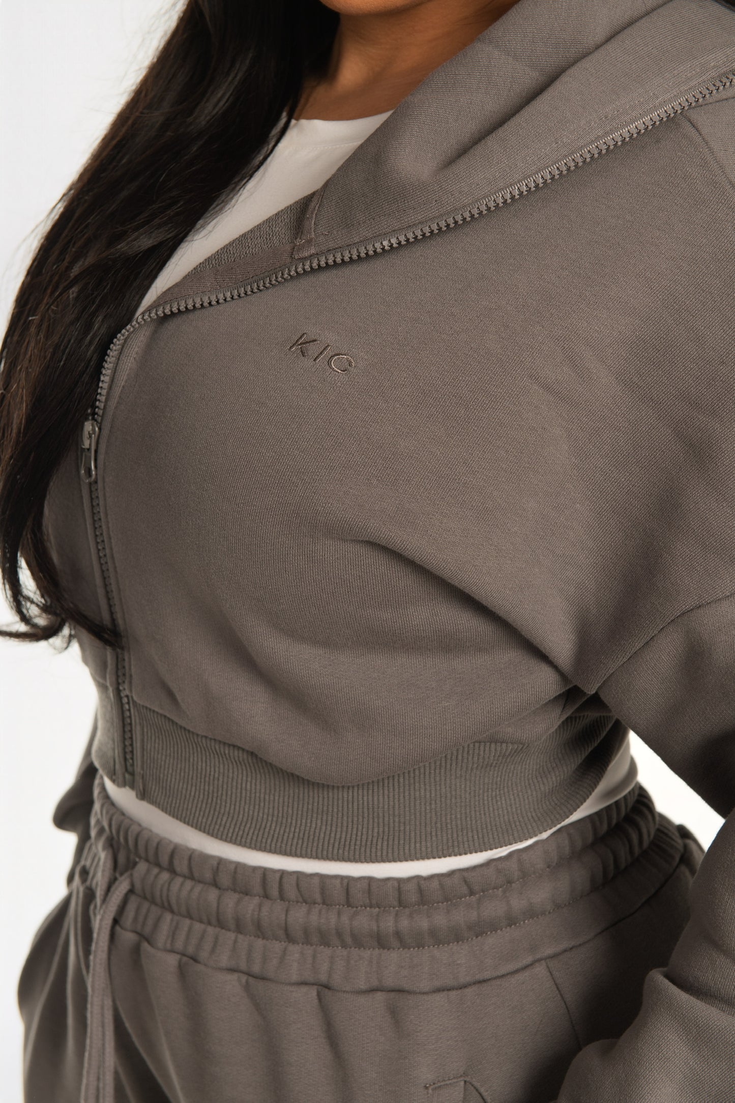 Utility Zip Hoodie -Steel