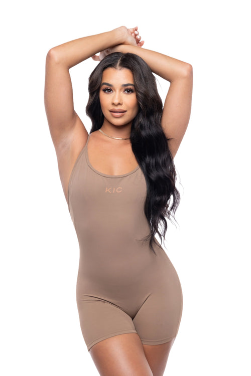 Load image 1 in gallery view. COFFEE ROMPER