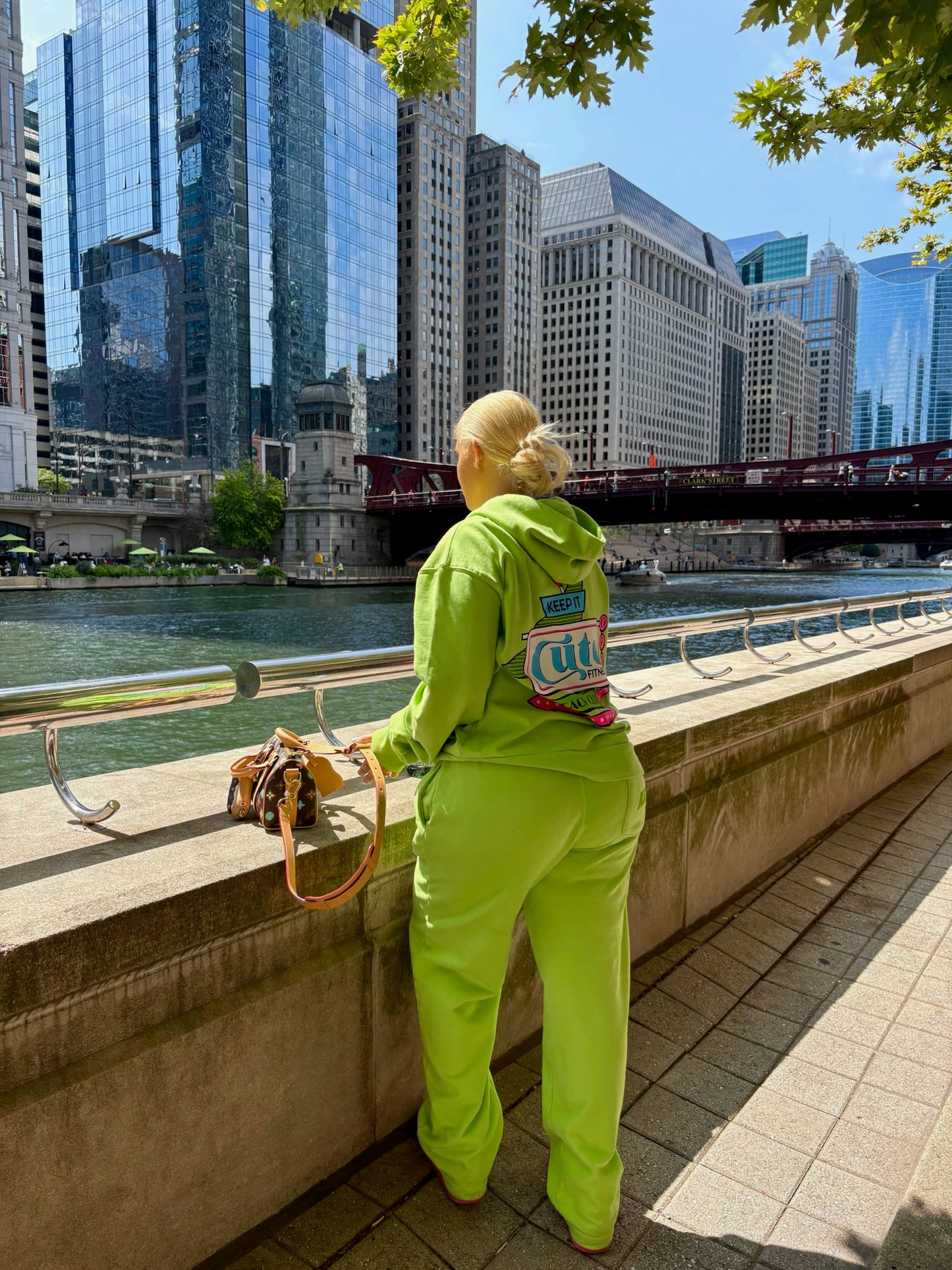 Neon Palms Sweatsuit
