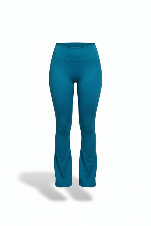 Load image 1 in gallery view. TEAL Athleisure Leggings