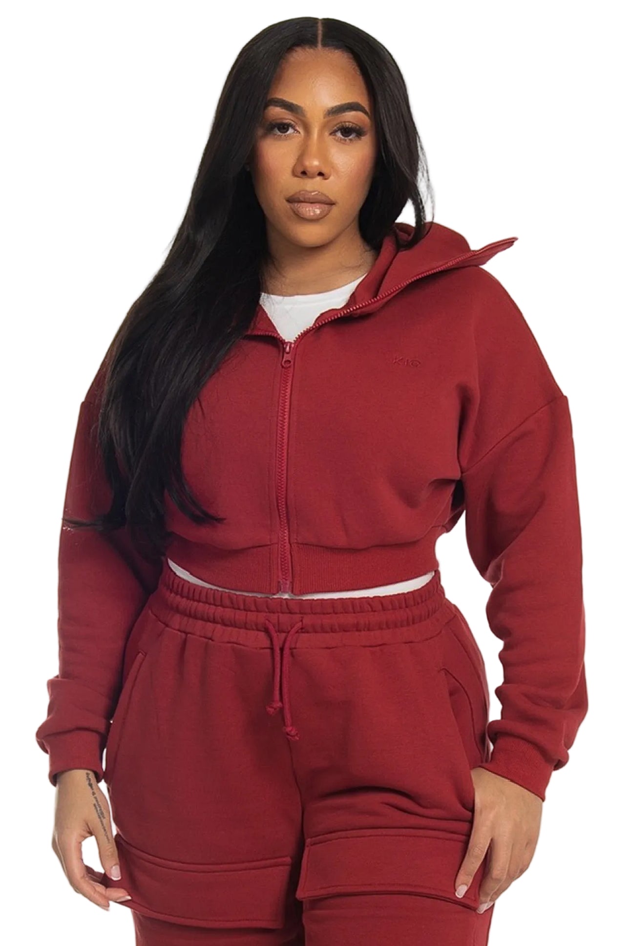 Cargo Hoodie - Red