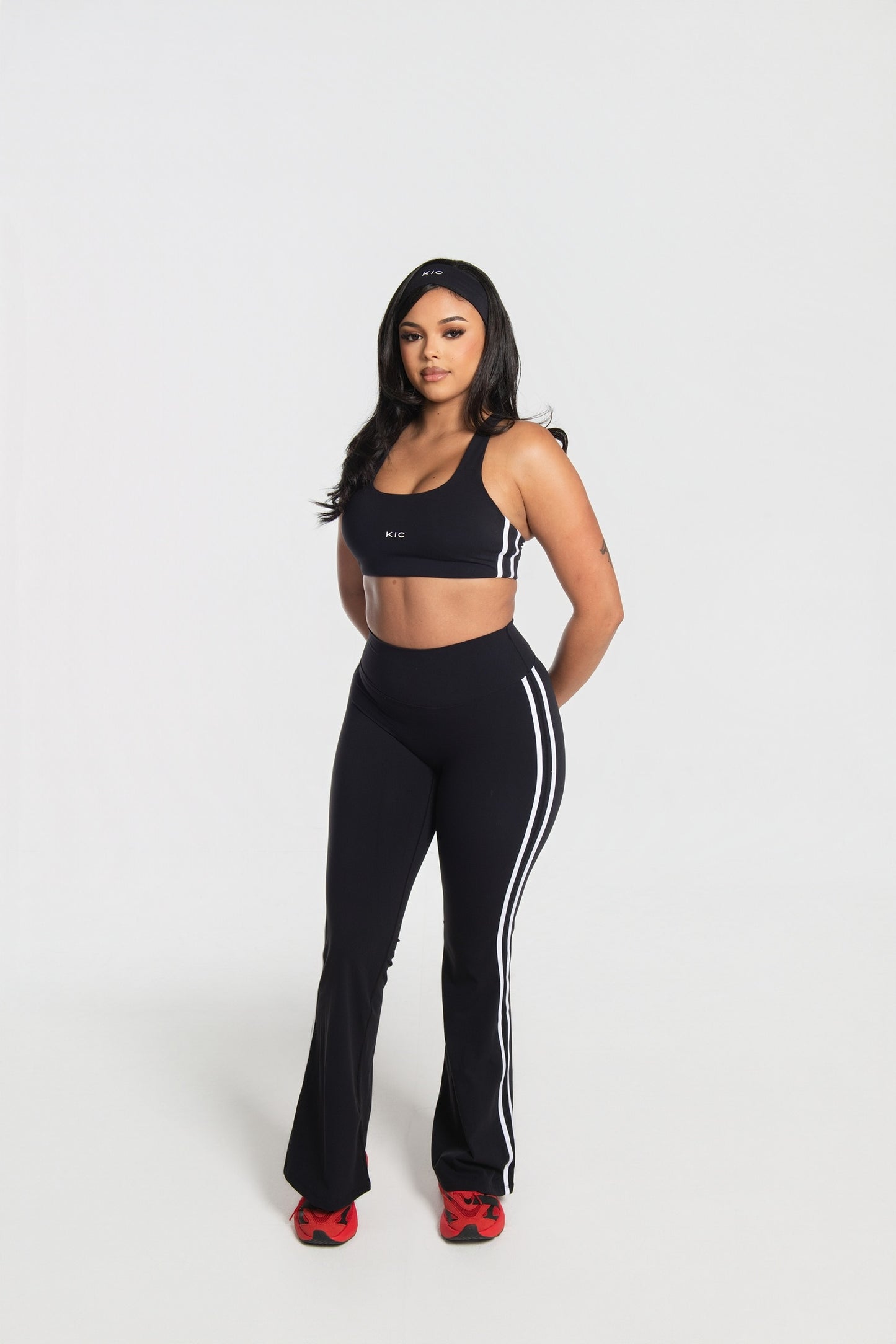 Sideline Stripe Flare Legging