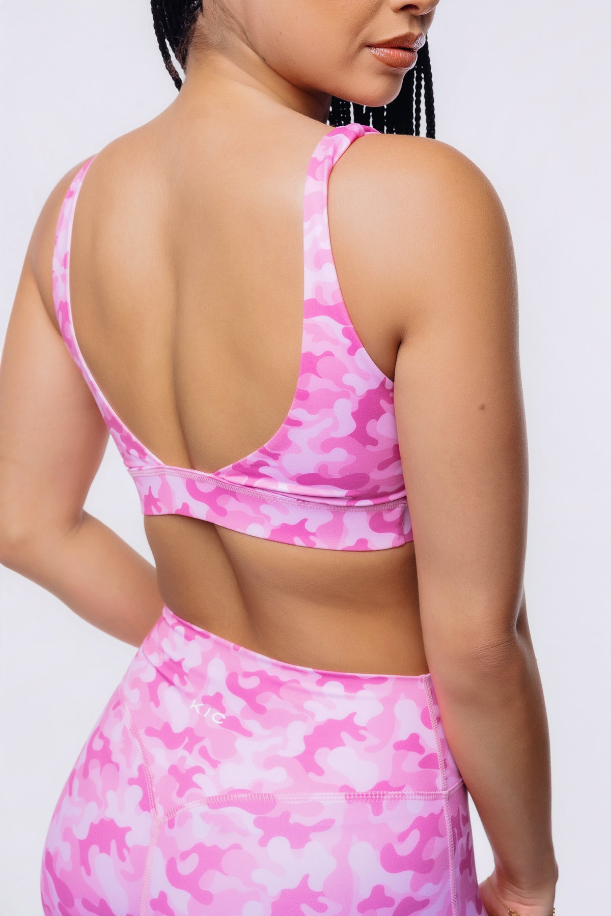 Trail Scoop Bra - Blush