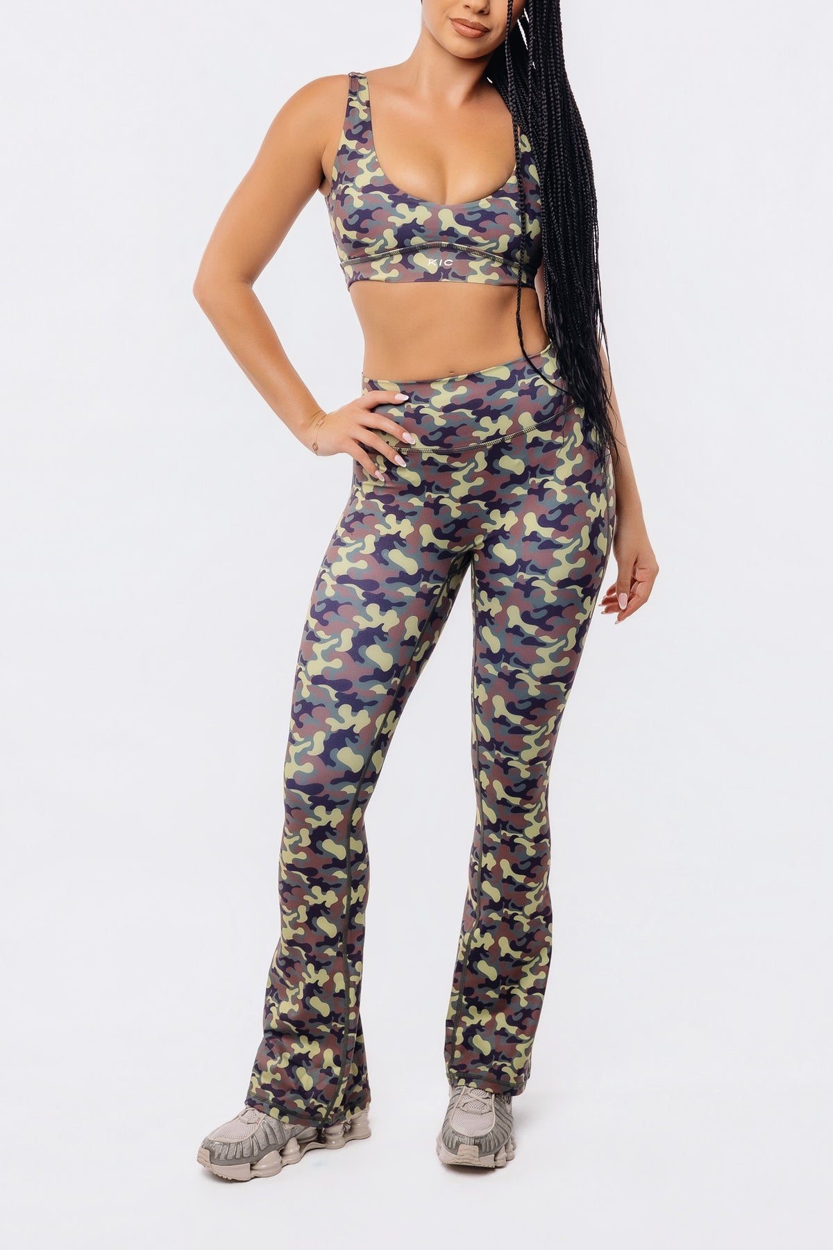 Canyon Flare Leggings - Sage