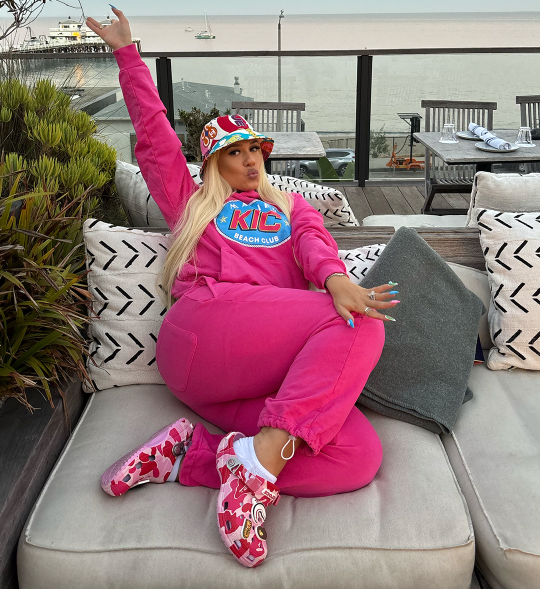 Pink Sunset Sweatsuit