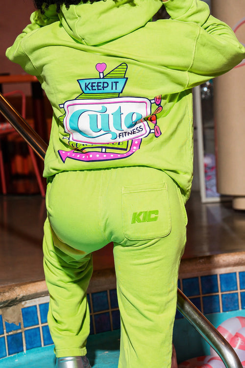 Load image 1 in gallery view. Neon Palms Sweatsuit