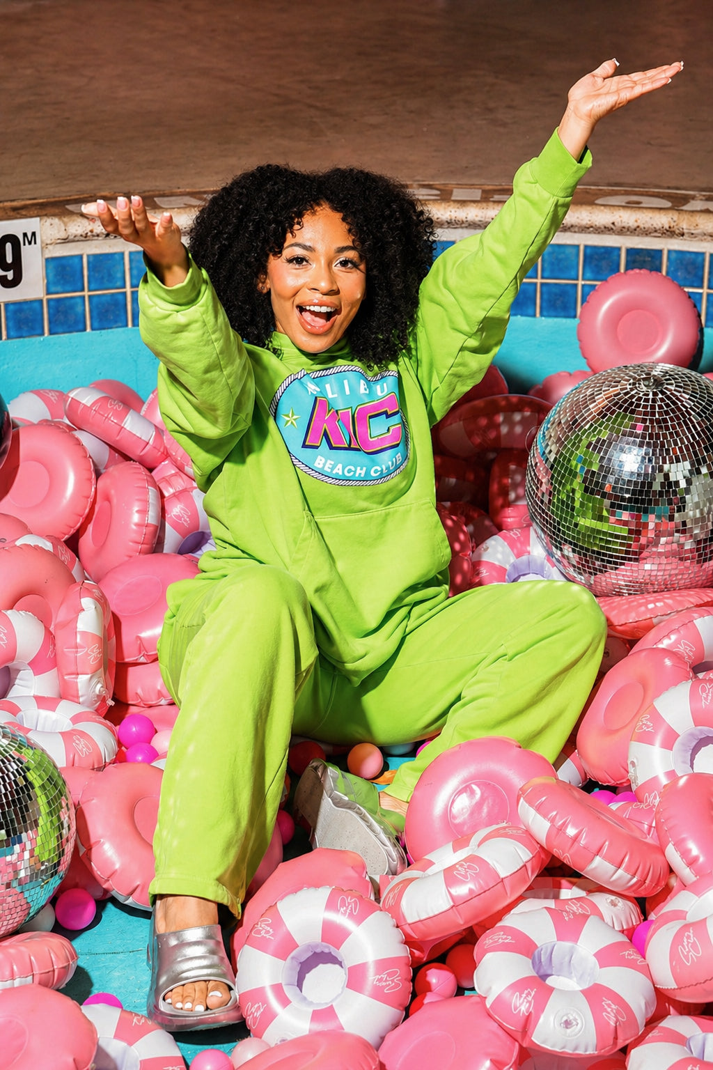 Neon Palms Sweatsuit
