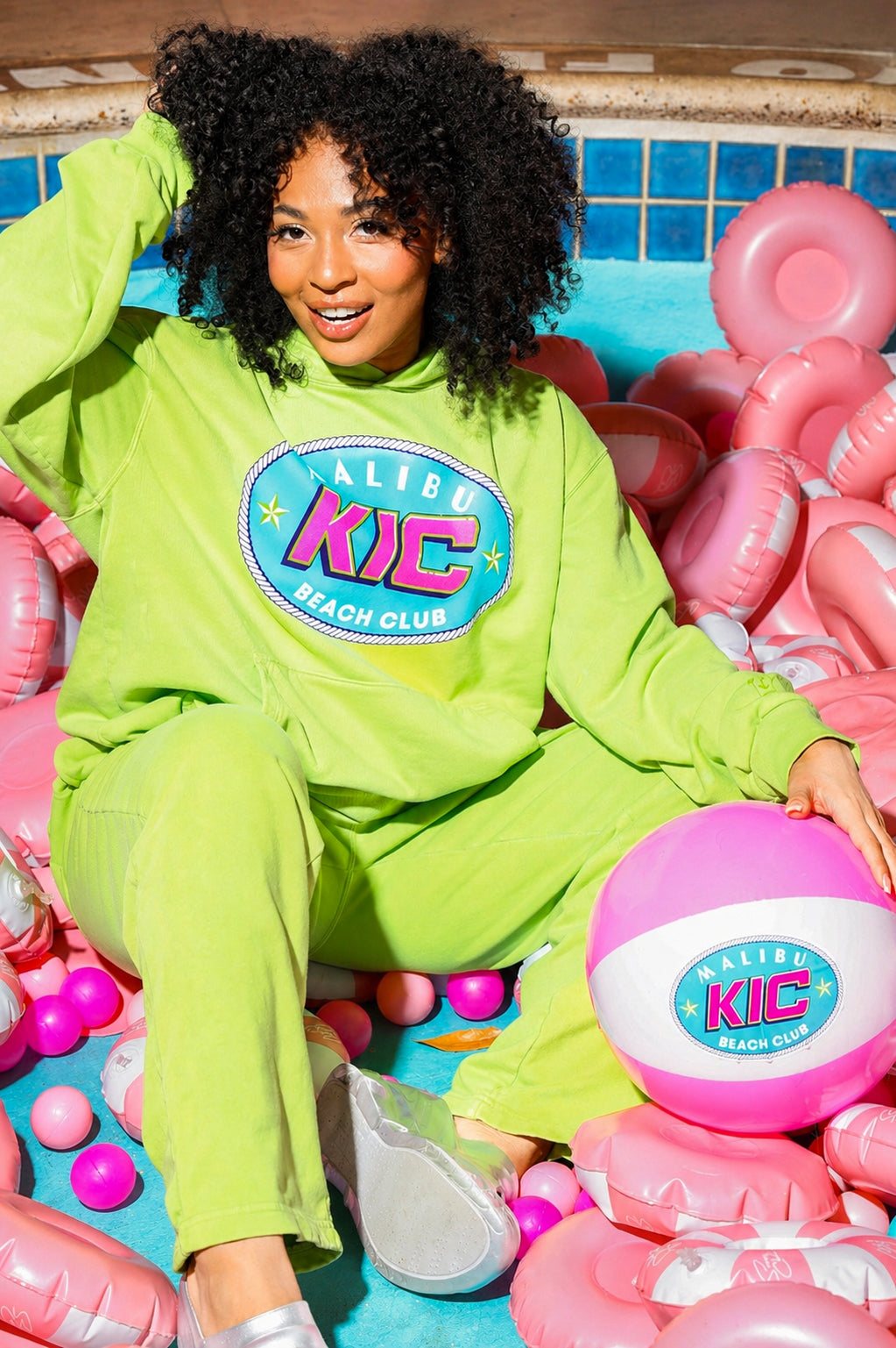 Neon Palms Sweatsuit
