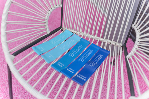 Load image 1 in gallery view. Resistance Band Set Blue