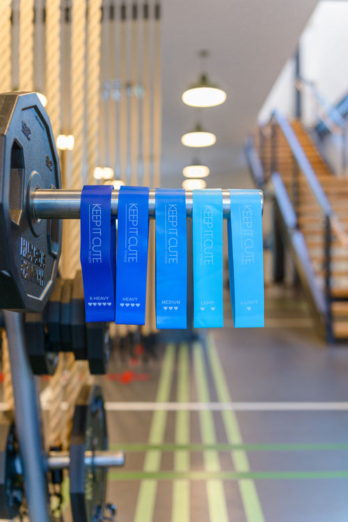Load image 1 in gallery view. Resistance Band Set Blue