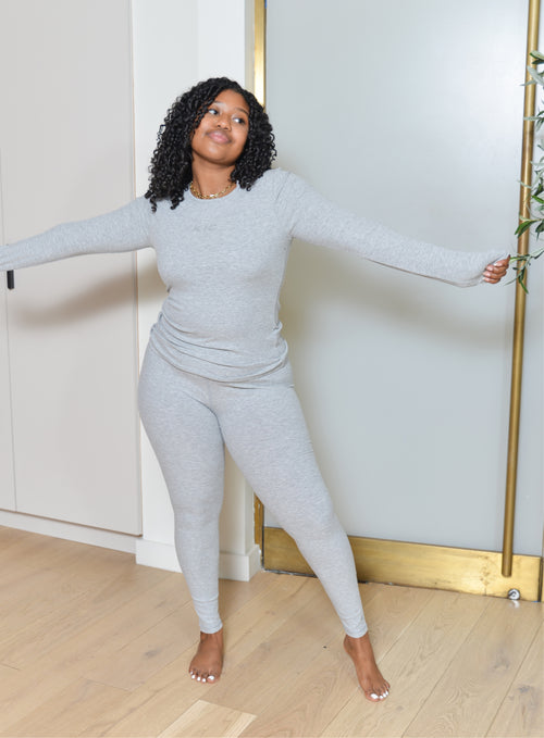 Load image 1 in gallery view. HEATHER GREY